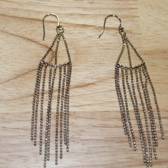 Chain Dangle Earrings - Picture 5 of 5